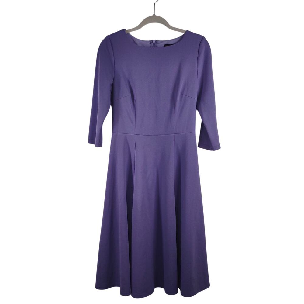 Dress Tells Spring Purple Midi Dress, Size Medium